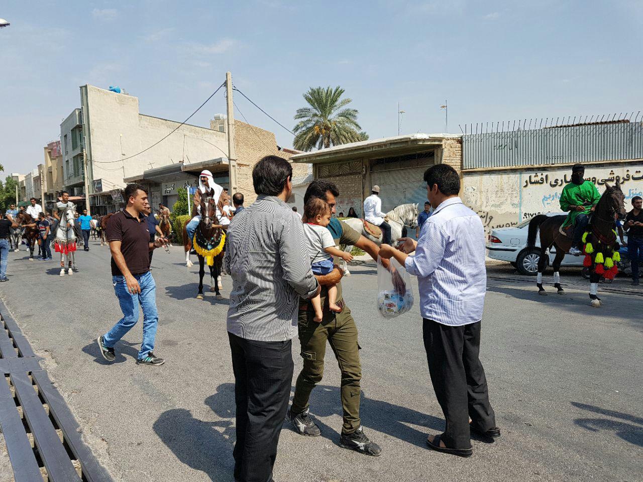 برپایی ایستگاه صلواتی کانون سلاله پاکان در روز عید سعید غدیر